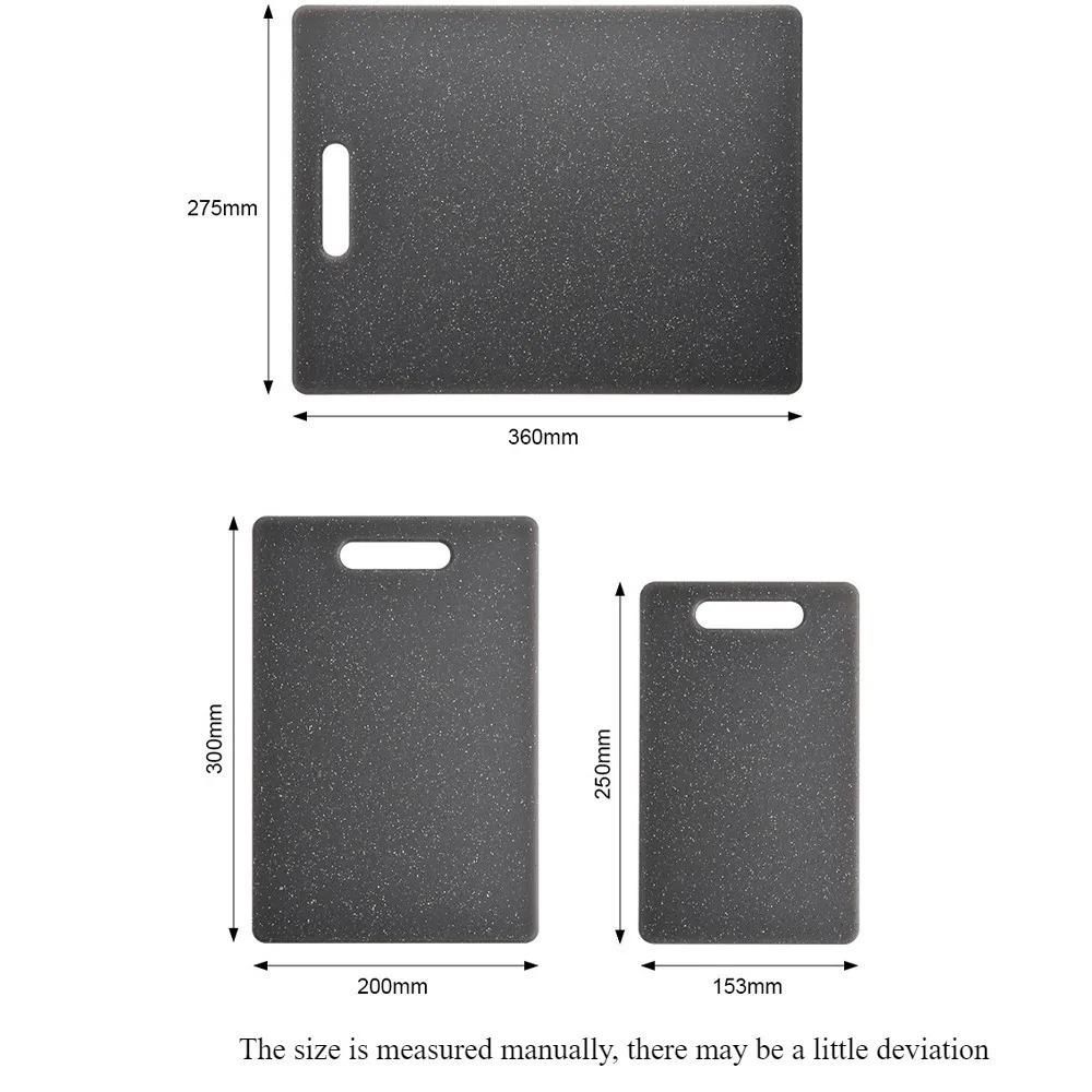 Cutting Boards Non Slip Granite Cutting Board with Easy Grip Handle Dishwasher for Food Fruits Vegetables Home Chopping Board