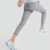 Saucony Solid Color Logo Straight Leg Woven Casual Pants Men bottoms Light-Gray SC2239069-2
