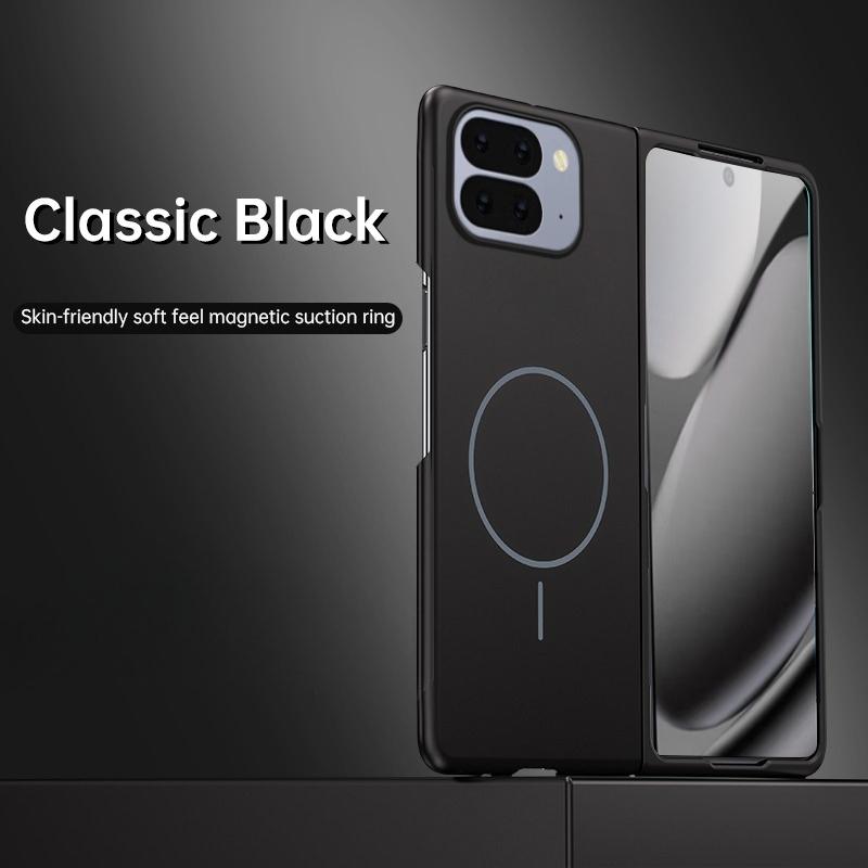 Ultra Thin Frameless Magnetic Shockproof Case For Google Pixel 10 9 Pro Fold Pixel Fold Wireless Charging Frosted Hard PC Cover