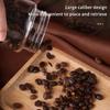 Mini Wood Lid Coffee Beans Storage Container Tube Kitchen Sealed Can Tea Spice Jars Single Dose Espresso Accessory Coffeware