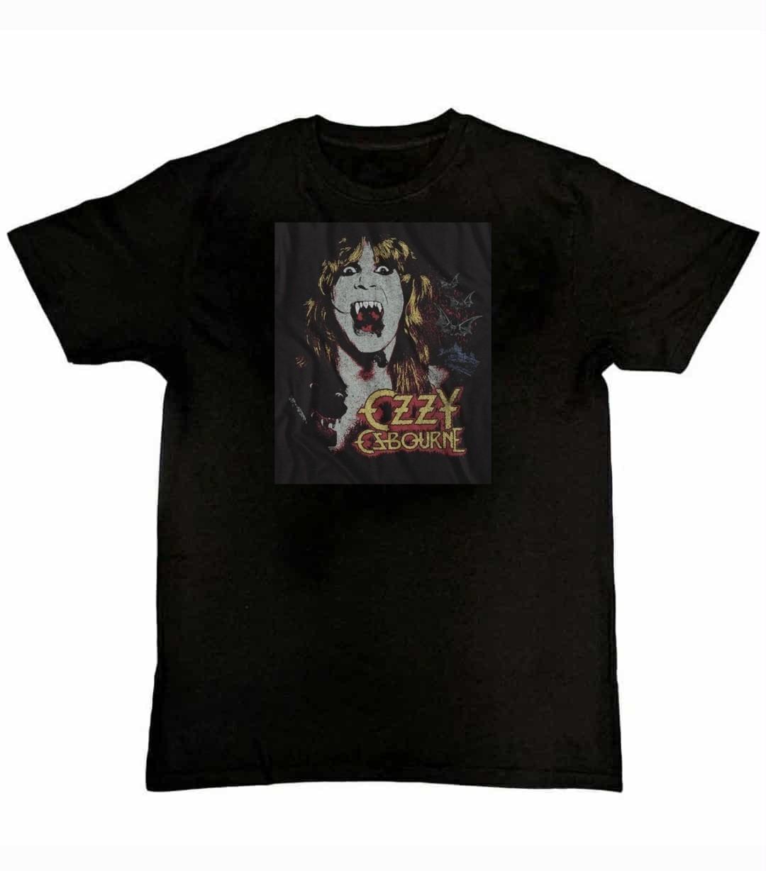 Ozzy Osbourne Vampire Music Graphic Print Mens T-Shirt XXXL