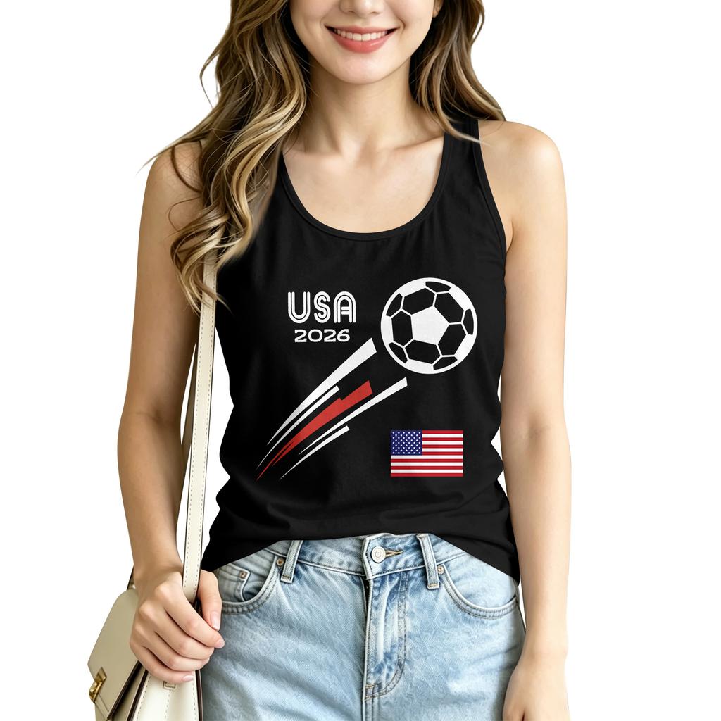 Women Sleeveless Sports Tank Top Lightweight Breathable Running Vest Athletic Workout Shirt for Fitness Training Gym Activities