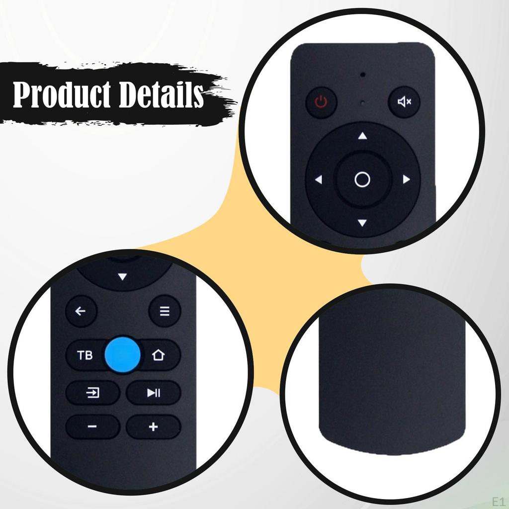 Television Remote Control,Replacement,Spare Parts Sturdy Professional Voice Infrared Control