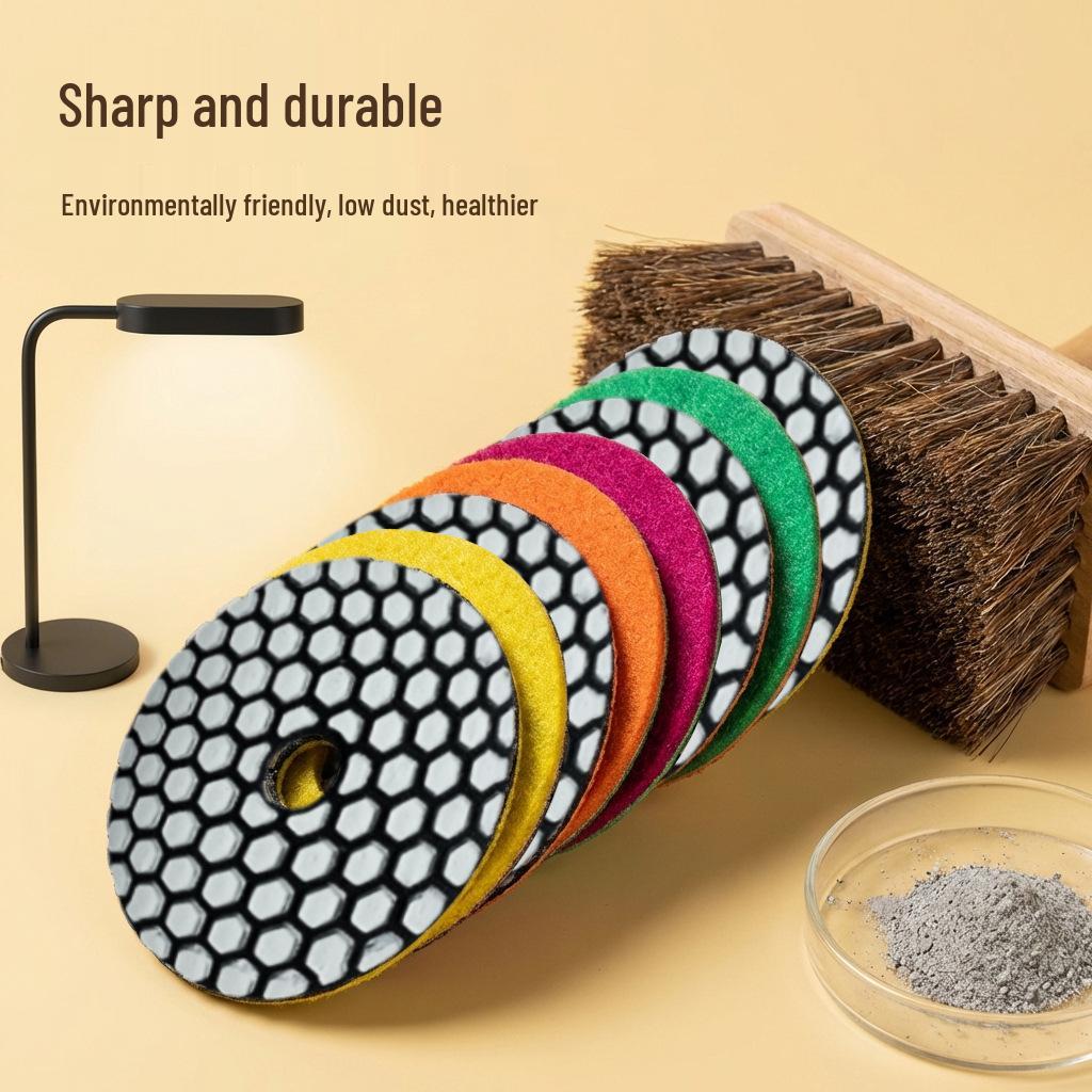 Four-Step Dry Marble Polishing & Grinding Pad