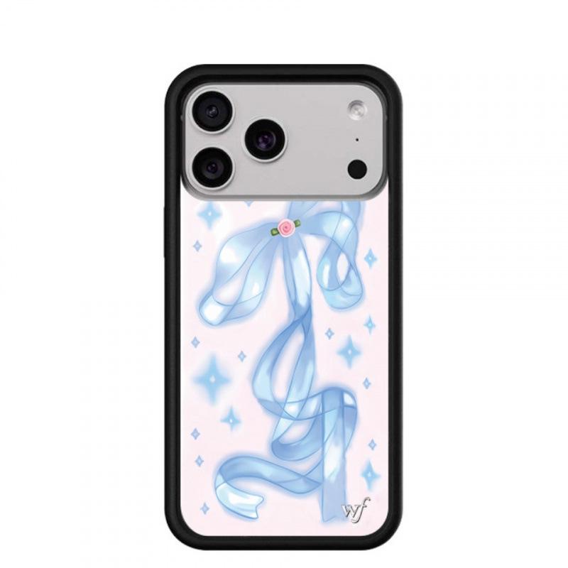 WildFlow Blue Denim iPhone 17/16 Pro Max/15 Plus Protective Case