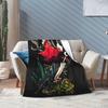 Hollow Knight Silksong Hornet Blankets Coral Fleece Plush Autumn/Winter  Portable Warm Throw Blanket for Sofa Travel Rug Piece