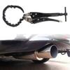 Chain Lock-Grip Exhaust Pipe Cutter Carbon Steel Tailpipe Cutter  Three-Way Catalytic