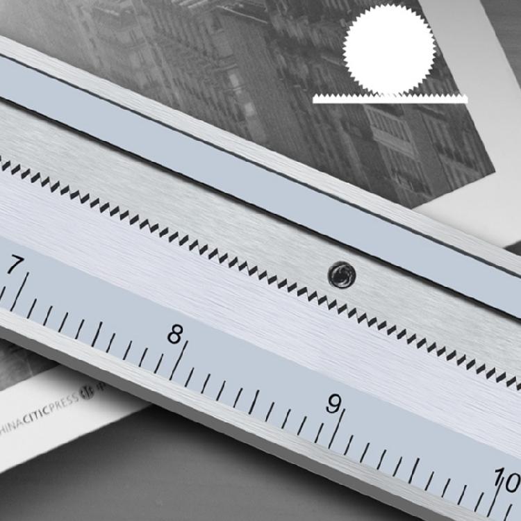 Dial Caliper VernierCaliber Measuring Micrometer Ruler Pachymeter Carpentry Tool