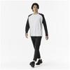 Mizuno Snow White Long Sleeve Training Size S Men's Moché T-Shirt, (32MAA511), Moisture-Wicking, Quick-Drying