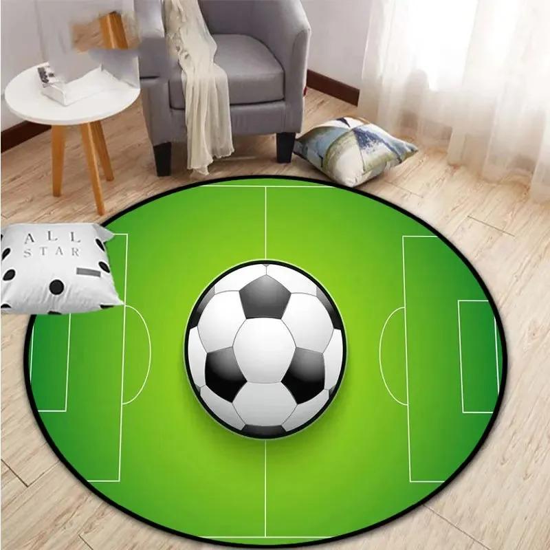 The Charming Highland Cow Round Carpet Featuring A Pink Floral Design Is Suitable for Decoration In Living Rooms Bedrooms
