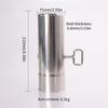 Sturdy Stainless Steel Materials Chimney Pipes Home Accessory for Tent Stove  Adjustable Outdoor Daily Casual Use