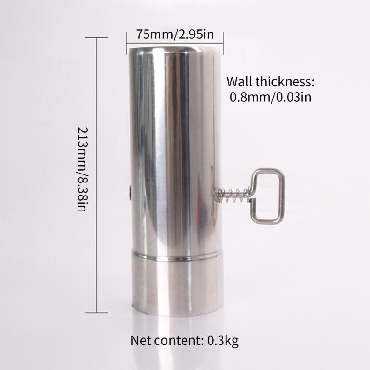 Sturdy Stainless Steel Materials Chimney Pipes Home Accessory for Tent Stove  Adjustable Outdoor Daily Casual Use