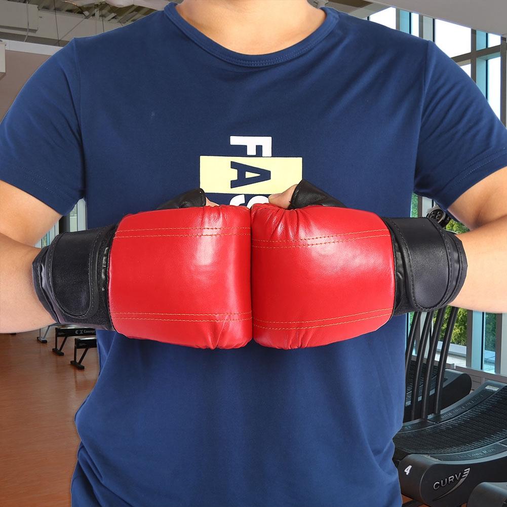 1Pair Set Adult Boxing Fighting Muay Thai Sparring Punching Kickboxing Grappling Sandbag Gloves