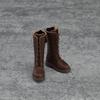 Harmonia series zip boots [brown]