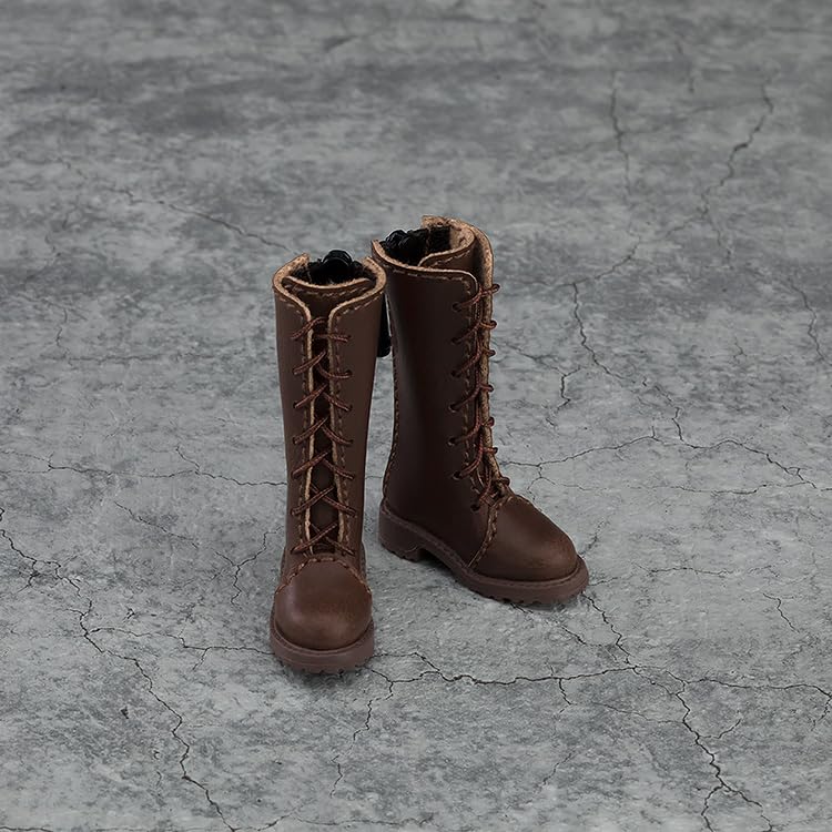 Harmonia series zip boots [brown]