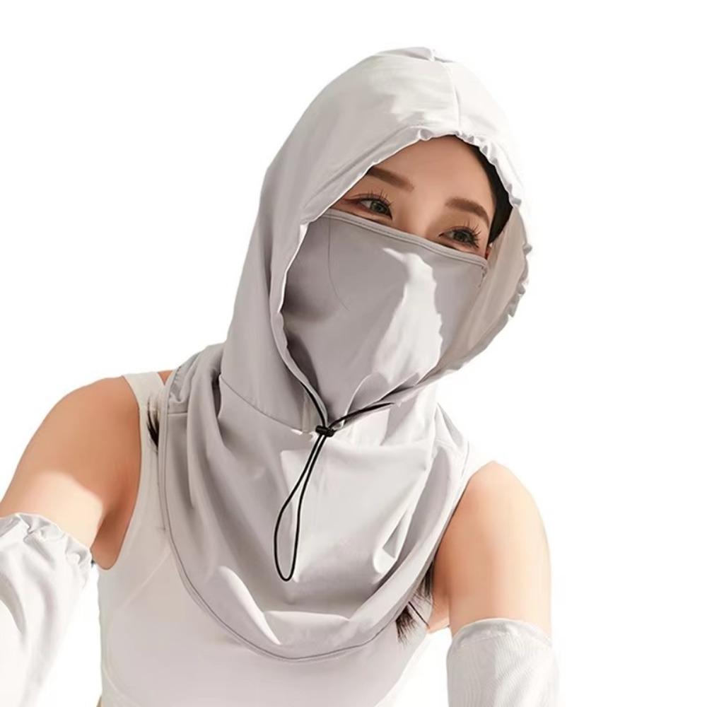Sunproof Full Head Mask Sun/UV Protection Face Cover Unisex Neck Wrap Cover Scarf  Men Women
