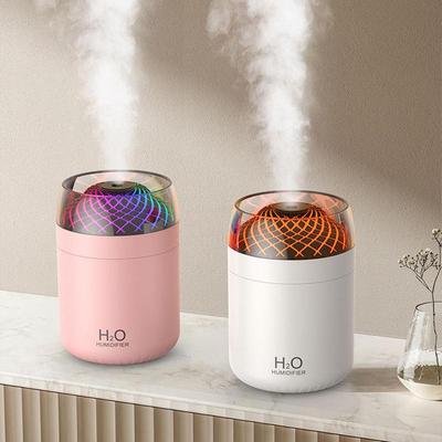 Petit Humidificateur USB Personnel Diffuseur d'Air Avec Lumière Colorée Humidification à Brume Fraîche Pour Salon Chambre à Coucher