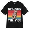 Grappig Marcus de Worm Je Verpest De Sfeer T-shirt voor Heren en Dames, Harajuku T-shirt, losvallend en casual, hiphop katoenen T-shirt.