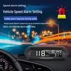 Wireless GPS Car HUD: Satellite Speed, Odometer, Altitude & Temperature Display
