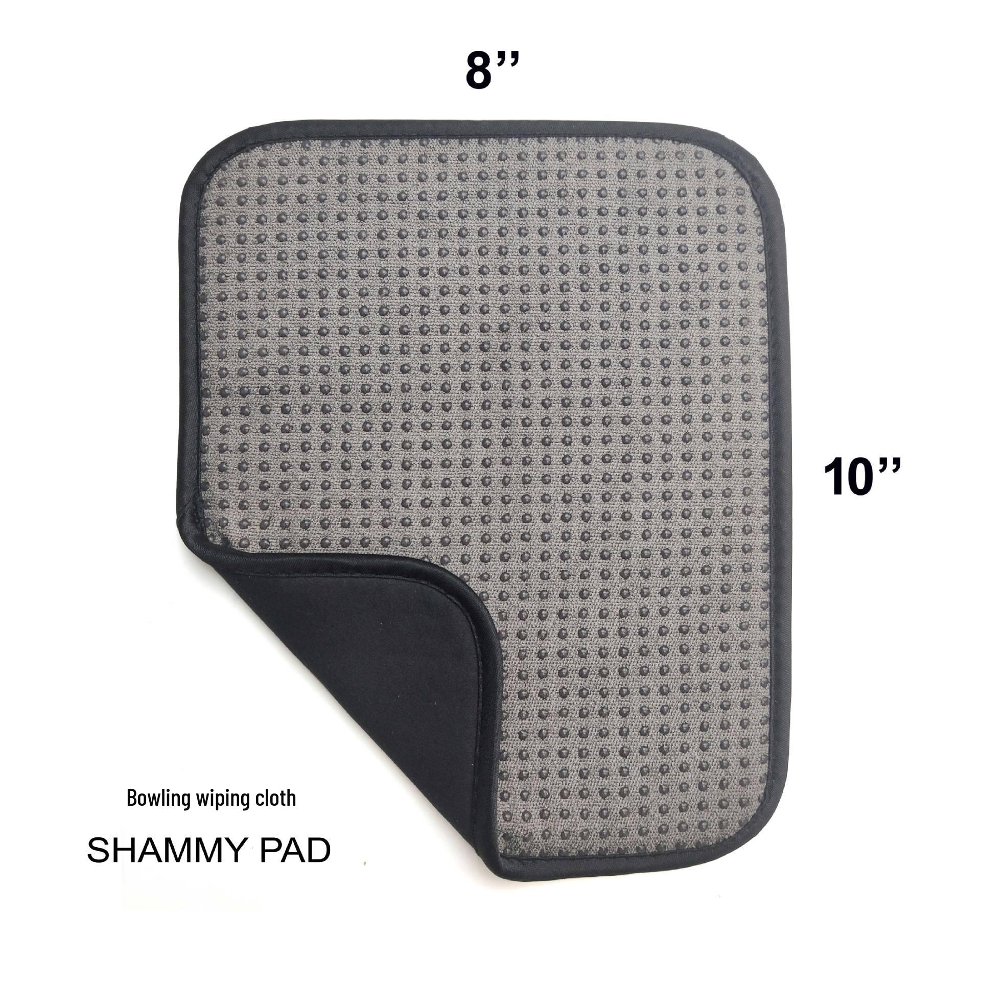 

Нескользящее силиконовое каплеуловительное полотенце для чистки боулинга Gray