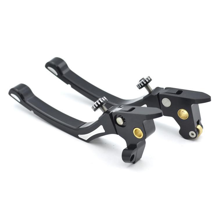 Compatible Brake Clutch Levers for Harley Davidson Electra Glide/Road Glide/Ultra Glide (2014-2016) - CNC Hydraulic