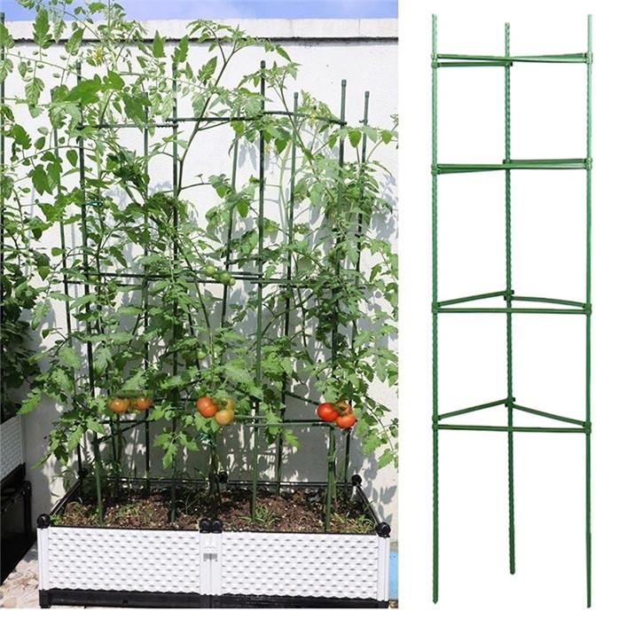 12 Pcs Plant Support Garden Plant Rack Climbing Vine Rack Arms Cage Expandable Potted Frame Plant