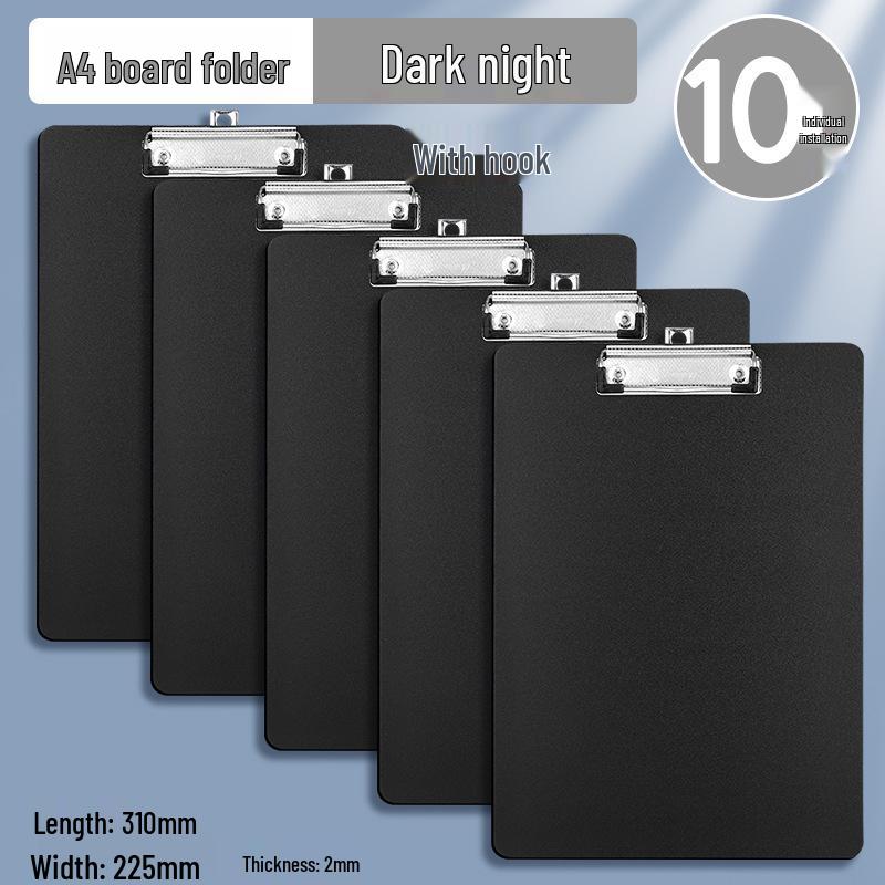 A4 Clipboard Writing Pad Folder - Ideal for Students & Exams