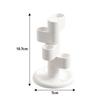 1/2pcs Rotating Toothbrush Holder Bathroom Desktop Toothbrush Storage Rack Makeup Brush Pen Organizers Bathroom Accessories