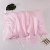 100% Pure Mulberry Silk Pillowcase With Tie - Soft Breathable Sleep Accessory Sensitive Skin