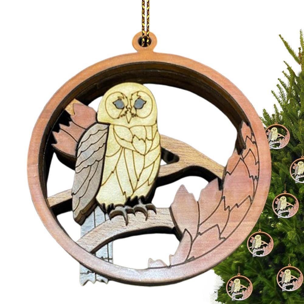 Animal Christmas Ornament 3D Animal Ornament Decorative Ornaments Exquisite Animal Decoration With Animal Themes