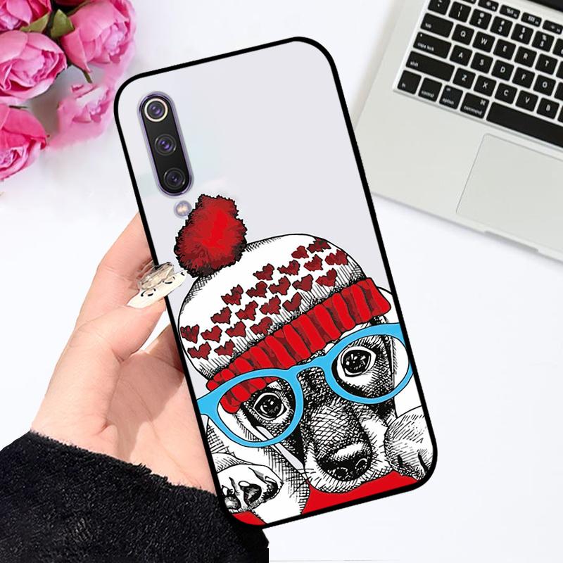 Pro Xiaomi Mi 9 SE Pouzdro 9SE Barevný Tisk Měkký Silikon TPU Matný Kryt Telefonu Pro Mi9 Pro 4G 5G Fundas Mi 9 Lite Kreslený Nárazník