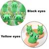 1Pcs Funny Grass Worm Pinch Toy Green Eye Bouncing Worm Squeeze Toy Relieve Anxiety Decompression Toy ZPG