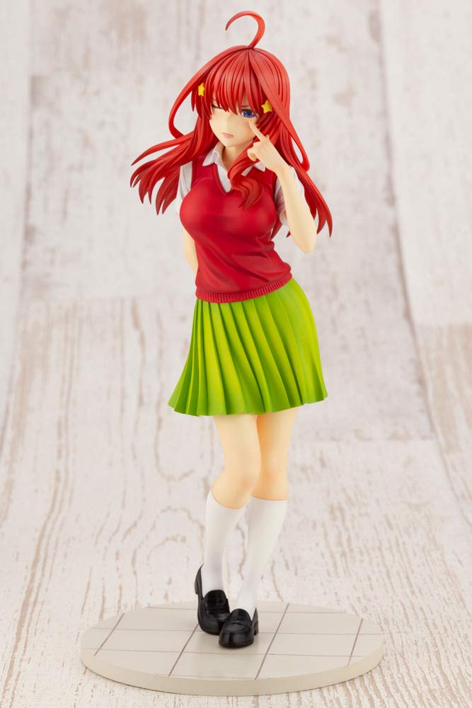 Limitovaná edice Quintessential Quintuplets Satsuki Nakano - lakovaná PVC figurka s plachým obličejem [Kotobukiya 1/8] (s díly)