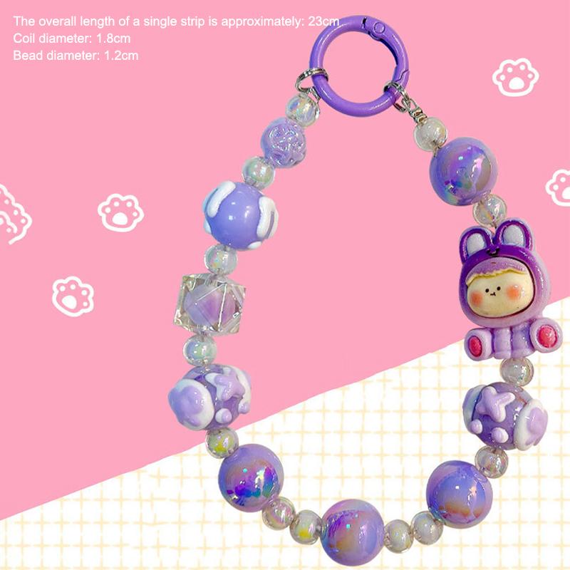 Phone Chain Trendy Pendant For Iphone Samsung Universal Accessories Lanyard Hanging Rope For Girl Pendant