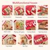 Montessori Children Toy Educational Wooden Baby Toys Creative Games Baby Wooden Blocks For 0 12 Months Cartoon House Busy Box