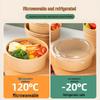 Jing Zhi Feng Disposable Kraft Paper Food Bowls