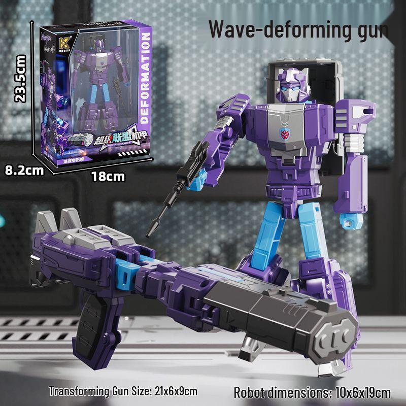 Kids' Transforming Mecha Robot Assembly Toy