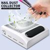 Strong Suction Nail Dust Collector Rechargeable Low Noise Nail Vacuum Cleaner Reusable Professional Nail Extractor Fan