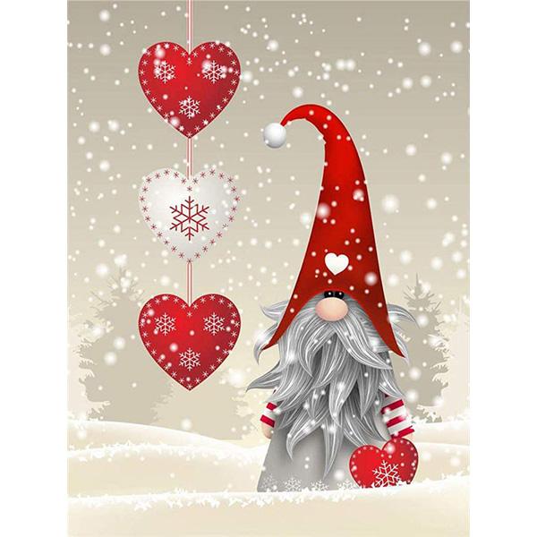 5D-Diamant-Malerei-Set zum Selbermachen, Weihnachtsmann, Kunst, Diamant-Stickerei, Strass-Dekorationen für Zuhause