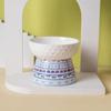 Ceramic Cat Bowl Creative Pet Drinking Feeder Bohemian Style Dog Food Feeding Basin  Pet Snack