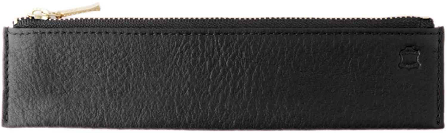 

Мини-плоский чехол-слип для ручки из кожи OSL, черный, OSL-1601 чёрный