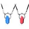 Pendant Necklace Devil Hunter Dante Perfect Amulet Red Crystal Necklaces for Women Men Choker Jewelry