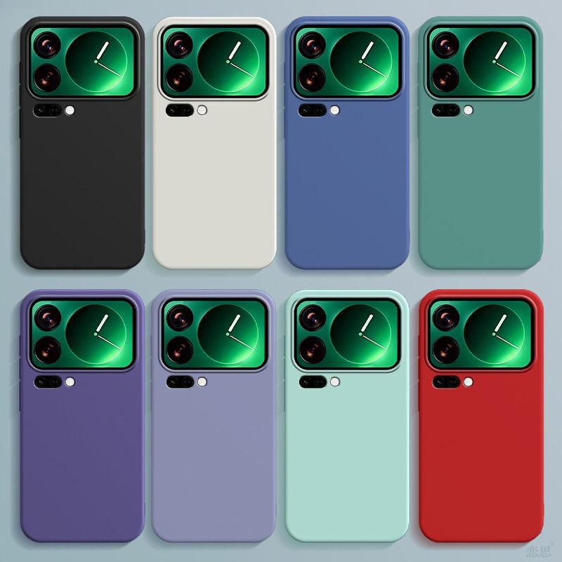 Original Liquid Silicone Skin Feel Phone Case For Xiaomi 17 Pro Max 15T Pro 15 Ultra Candy Colour Shockproof Protect Soft Cover