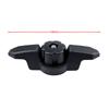 Marine Fishing Kayak Anchor Cleat Track Mount Line Cleat Deck Line Rope Tie for Rail Mount Canoes Boats Decks Rowing Accessories