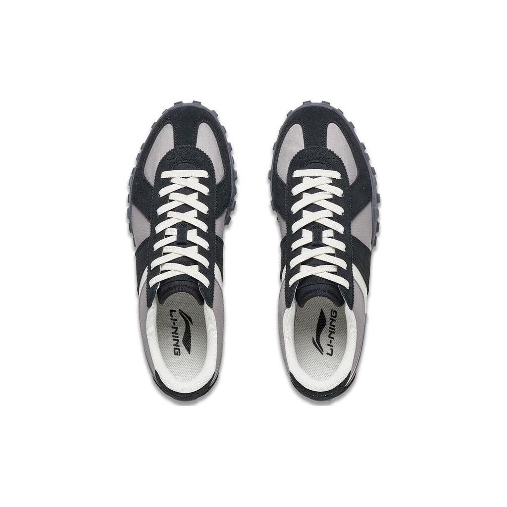Li Ning Yun Chuan VTNG Non-Slip Wear-Resistant Lightweight Low-Top Sports Casual Shoes Women sneaker Black Gray AGCT160-6