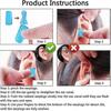 Soft Foam Earplugs, 38db, Highest Snr, 60 Pairs Comfortable Reusable Earplugs(blue)