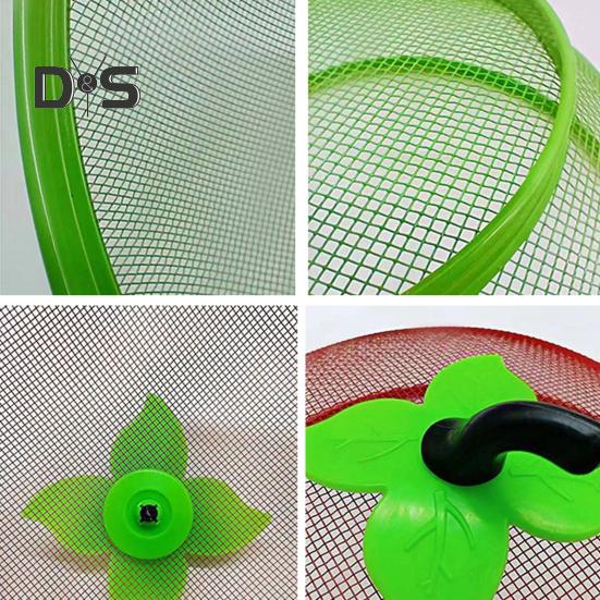 Fruit Bowl Vegetable Basket 24/28cm Metal Mesh Bowl for Washing Fruits Vegetables Snacks Tabletop Decorative Holder Kitchen Cafe Restaurant Home Use