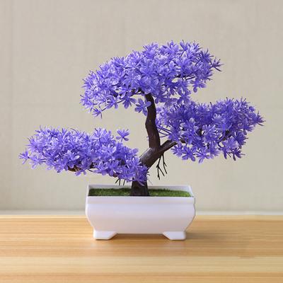 Bonsai-Baum, leicht, für den Laden, exquisite einladende Kiefer, Bonsai, kleine Kiefernform, Kunststoff