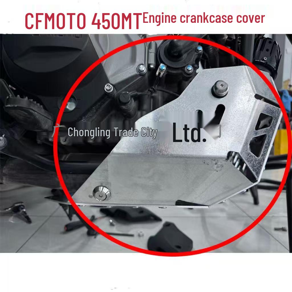 CFMOTO 450MT Aluminum Engine Guard & Integrated Chassis Undershield