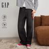 GAP Men's 2025 Winter Fleece-Lined Straight Denim Jeans
